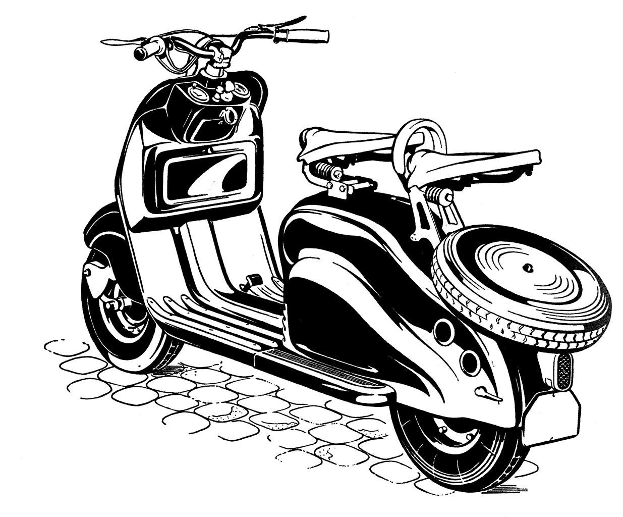 NSU Lambretta, la storia della gemella tedesca